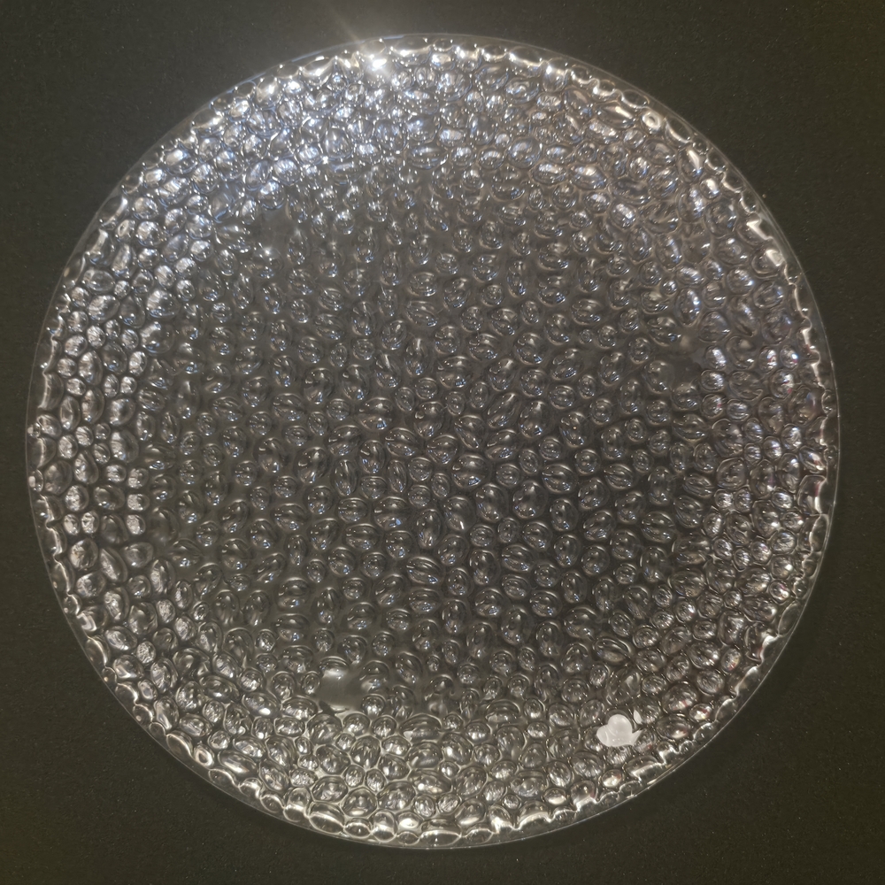 Tiffany & Co. Clear Glass Plate with Textured Design - Picture 9 of 14